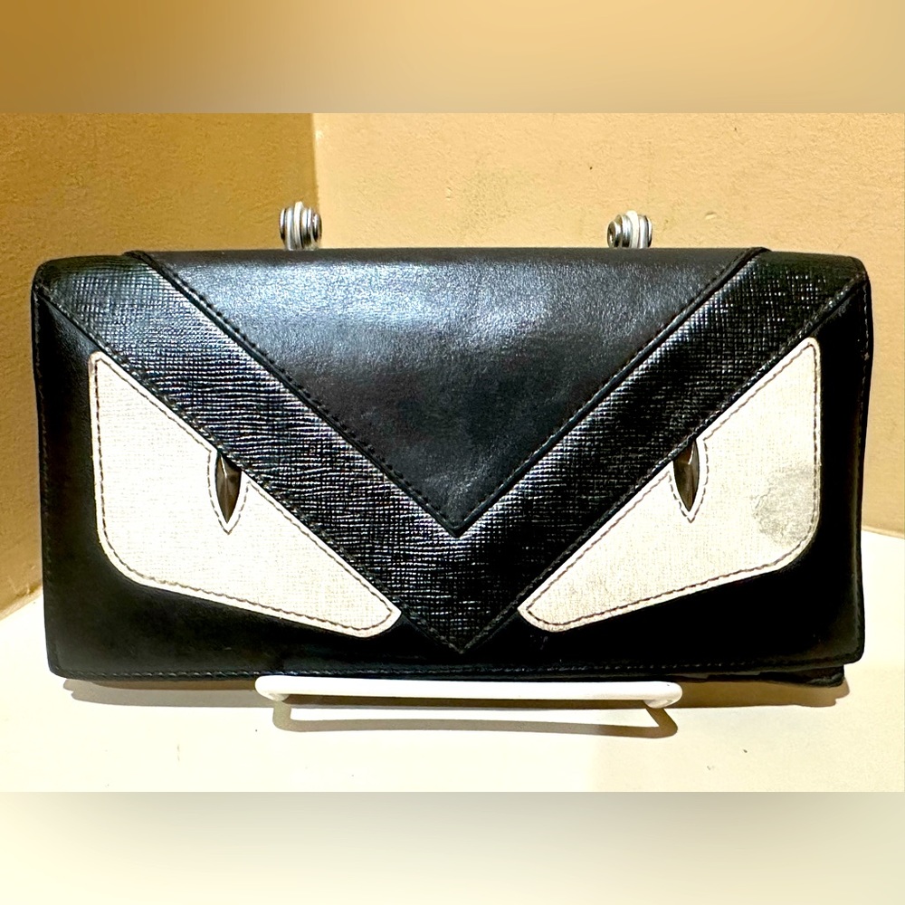 Fendi Monster Eyes Continental Long wallet